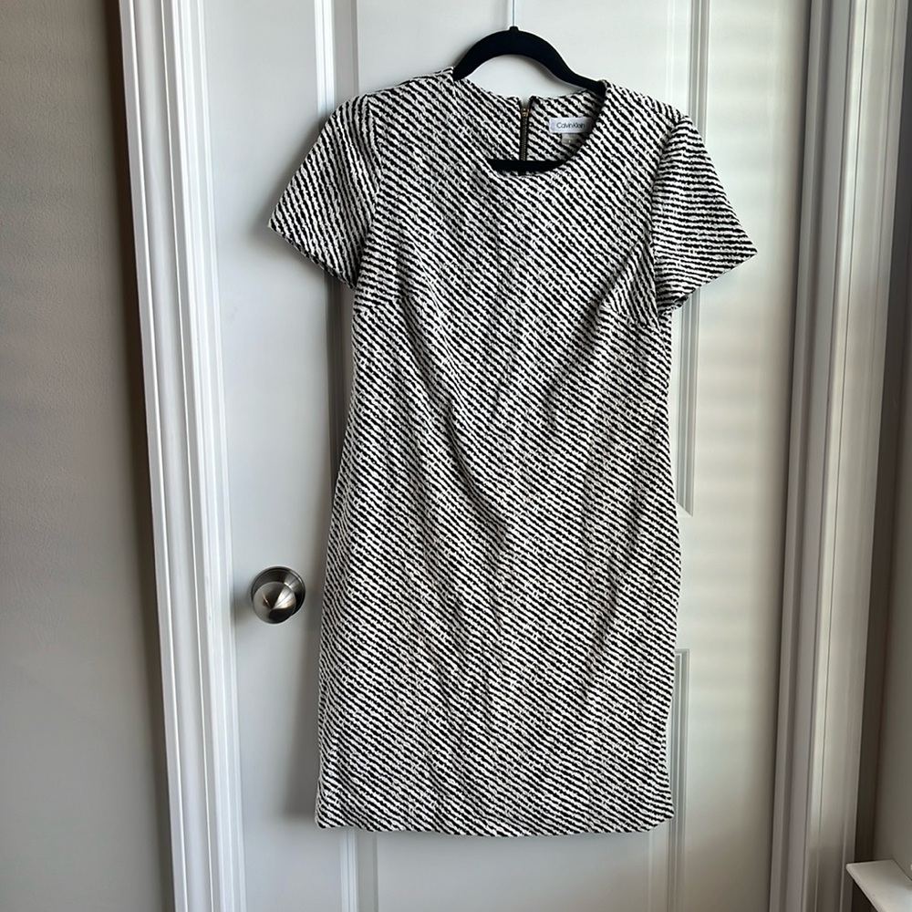 Striped Calvin Klein Dress